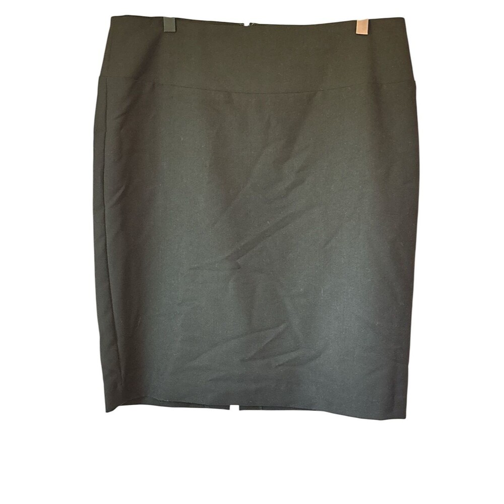 NWT Ellen Tracy Black Pencil Skirt size 8 Career Office Closet Staple